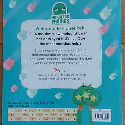 Monsters' Phonics: The Green Gobbler