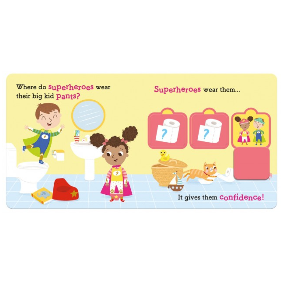 Superheroes LOVE Potty Time!: 1 (I'm a Super Toddler! Lift-the-Flap)