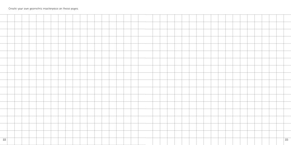 Fantasy Robots Grids Colouring Book