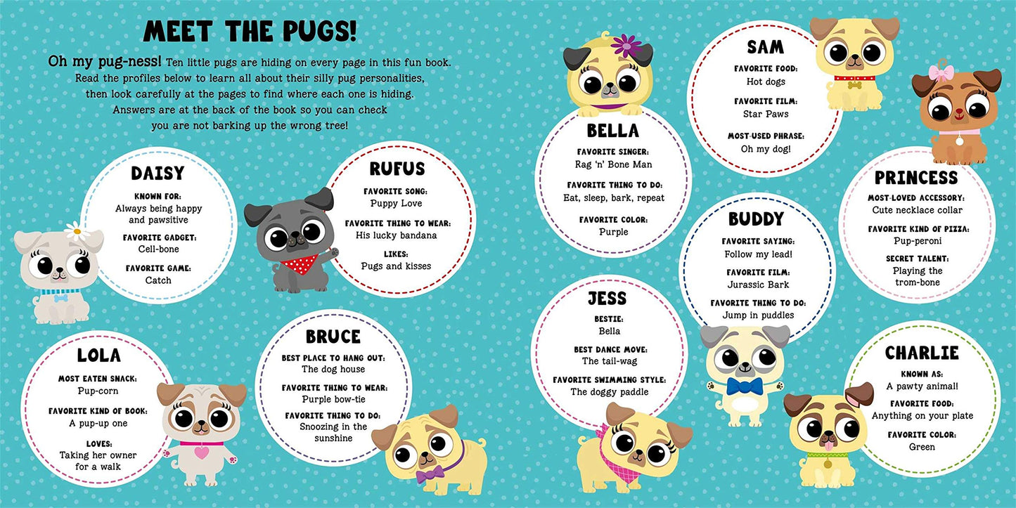 Look! There's a Pug: Look and Find Book