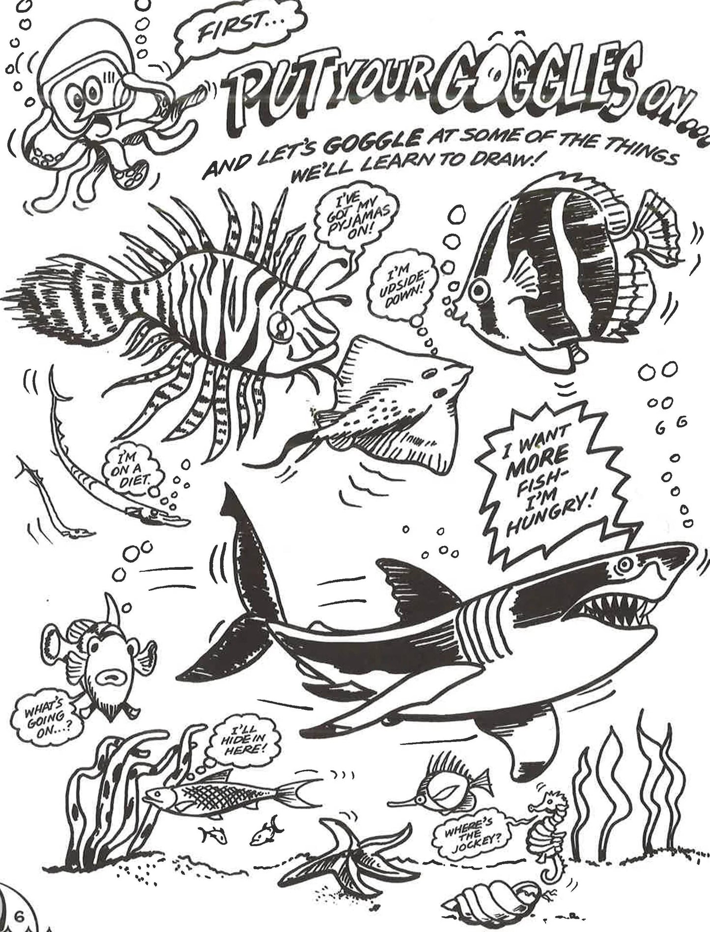 Fun To Draw : Sharks