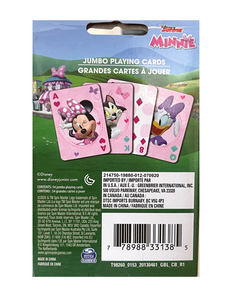 Disney's Minnie Mouse: Jumbo Playing Cards