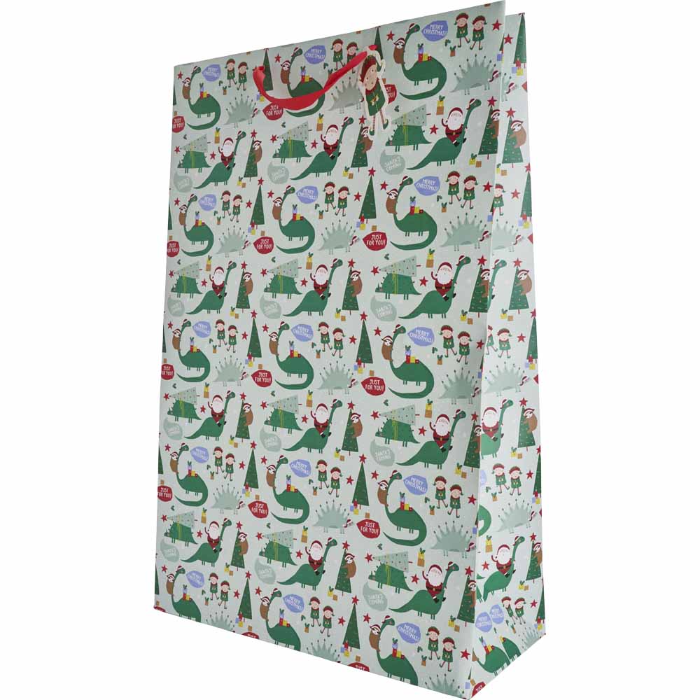 Festive Fiesta Christmas Jumbo Gift Bag
