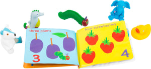 The Very Hungry Caterpillar: Bath Book Set with Figurines