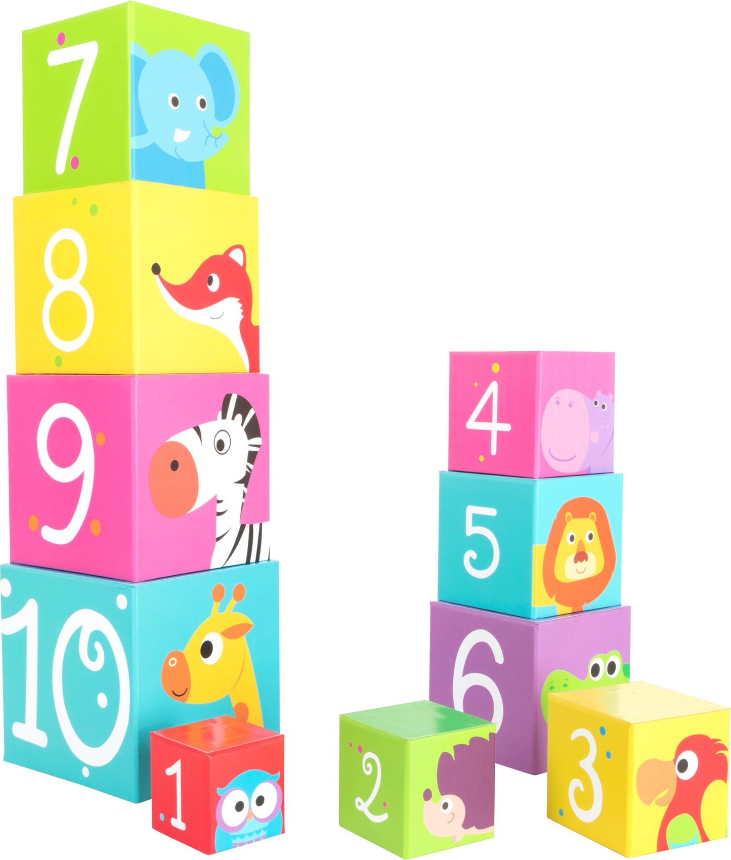 Legler: Wild Animal Stacking Cubes