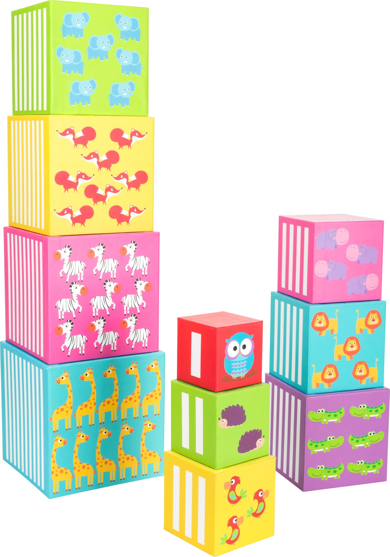 Legler: Wild Animal Stacking Cubes