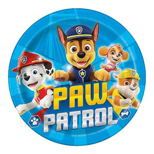 Paw Patrol Paper Party Plates (8 count)