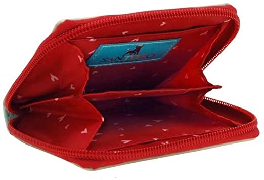 Designer UK Santoro Wallet: Kori Kumi Mini Zip - Gift of Friendship