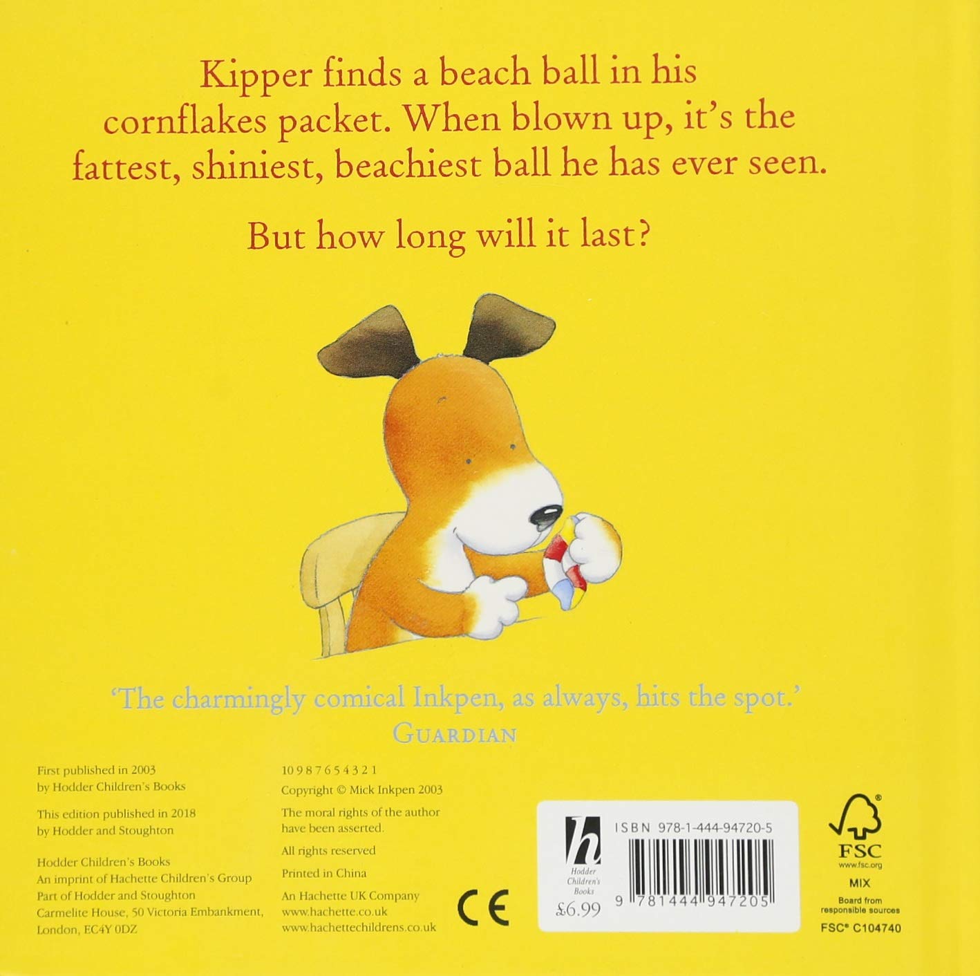 Kipper's Beach Ball