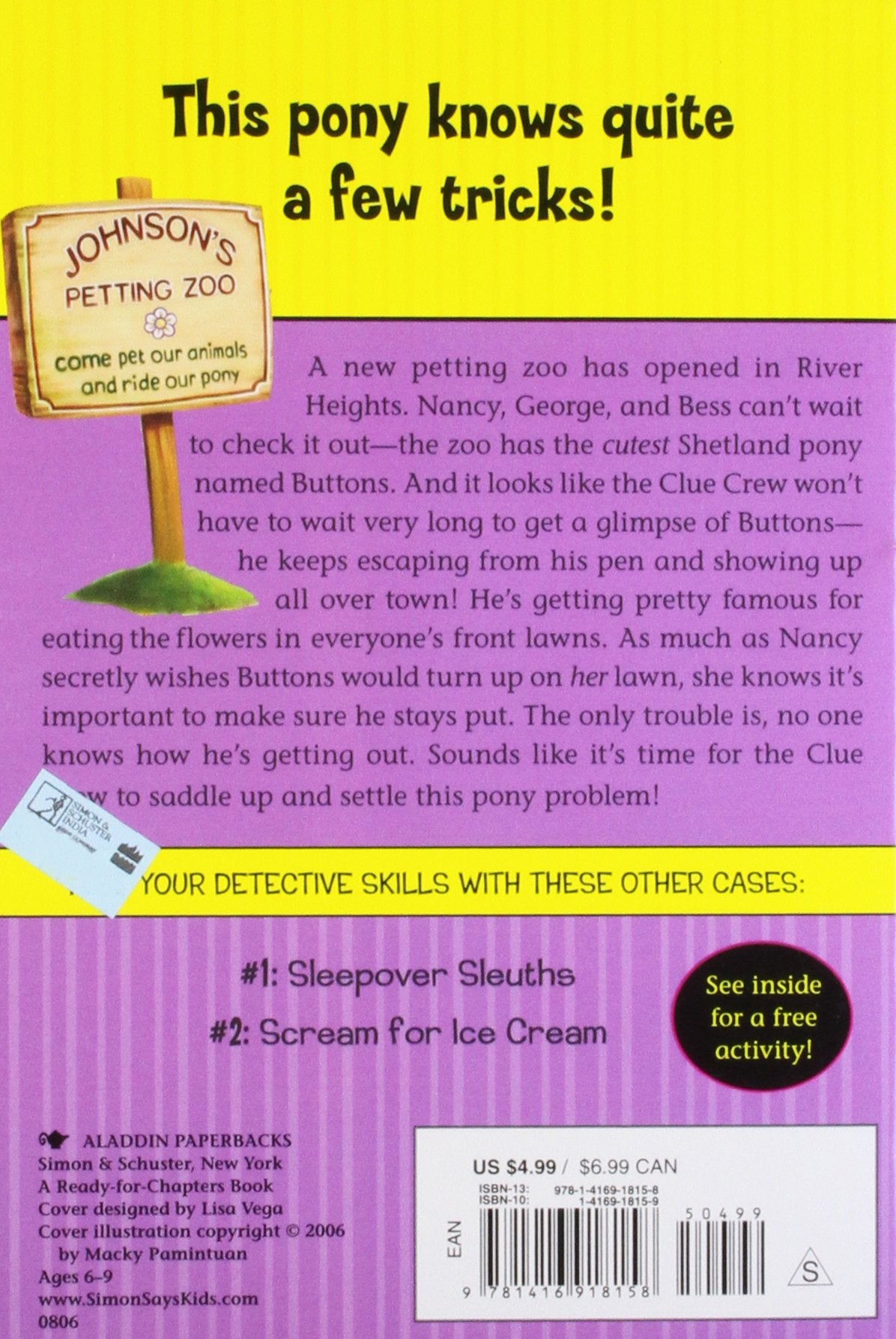 Nancy Drew and the Clue Crew: Pony Problems (#3)