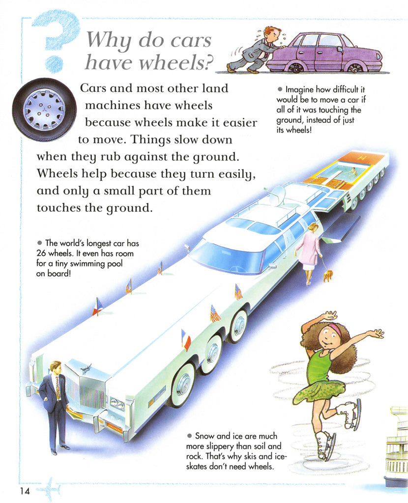 I Wonder Why: Planes Have Wings and other questions about transportation
