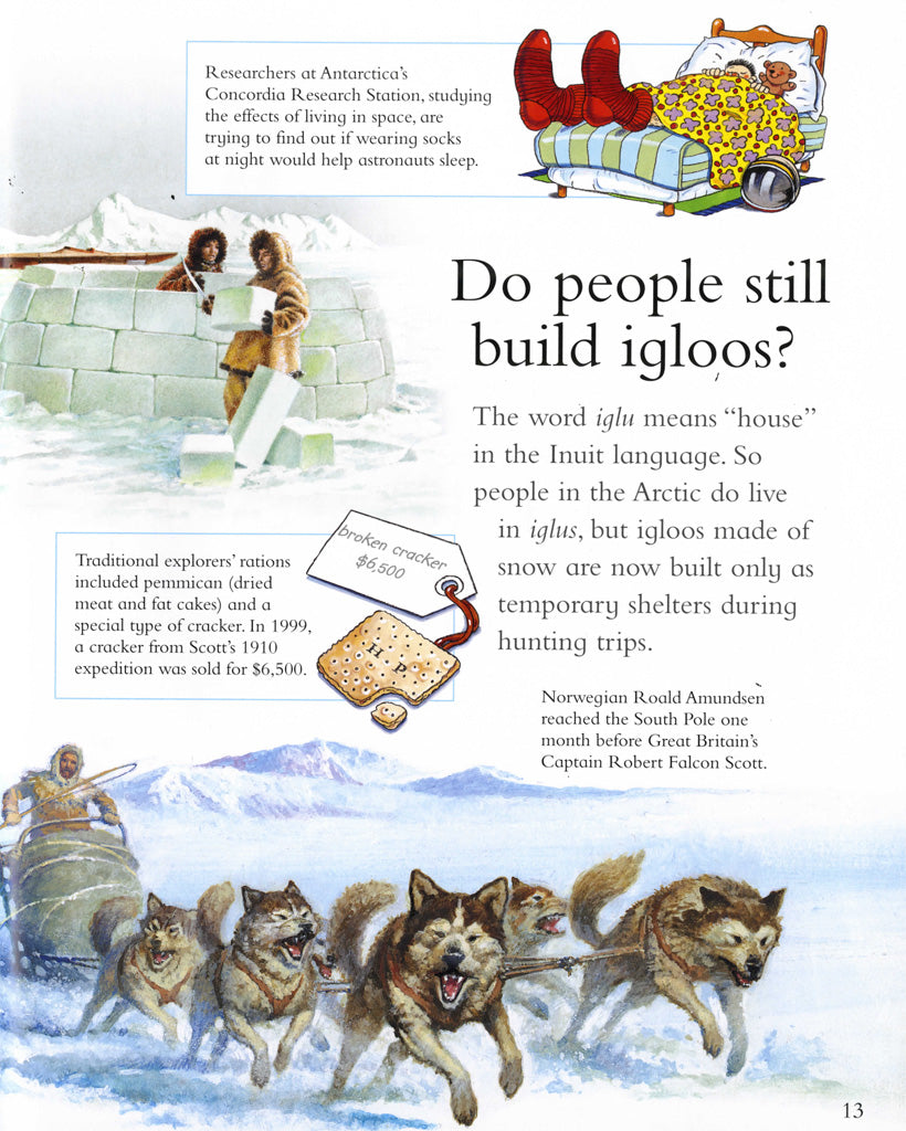 I Wonder Why: Penguins Can't Fly and other questions about polar lands