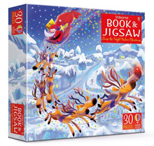 Load image into Gallery viewer, Twas the Night Before Christmas Puzzle and Book