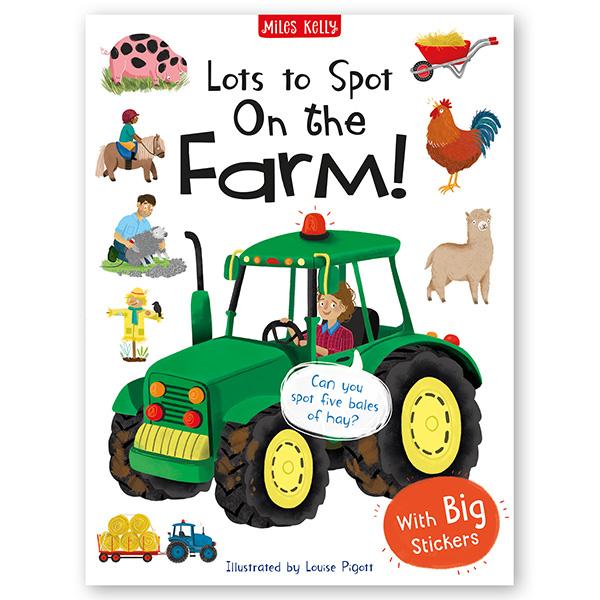 Lots to Spot: On the Farm! Sticker Book