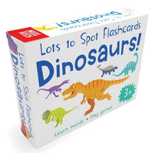 Load image into Gallery viewer, Lots to Spot Flashcards: Dinosaurs!