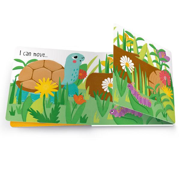 I Can Move... (Board Book with Fold Out Pages)