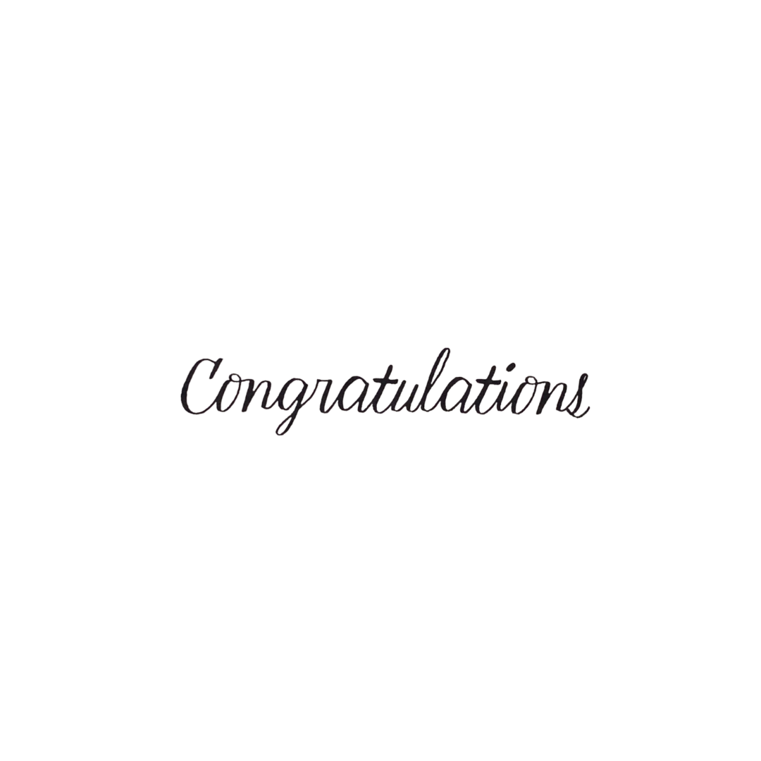 Hallmark: Congratulations - Blush Pink Glitter Dream Becomes Reality