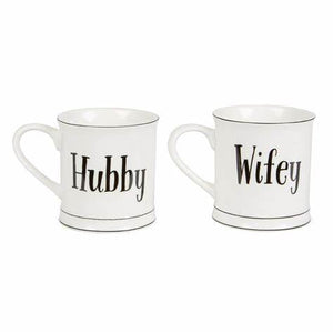 Sass & Belle - Hubby and Wifey Mugs