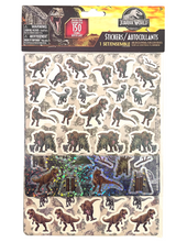 Load image into Gallery viewer, Jurassic World Stickers: Over 150 Matte, Glitter, and Shiny Stickers!