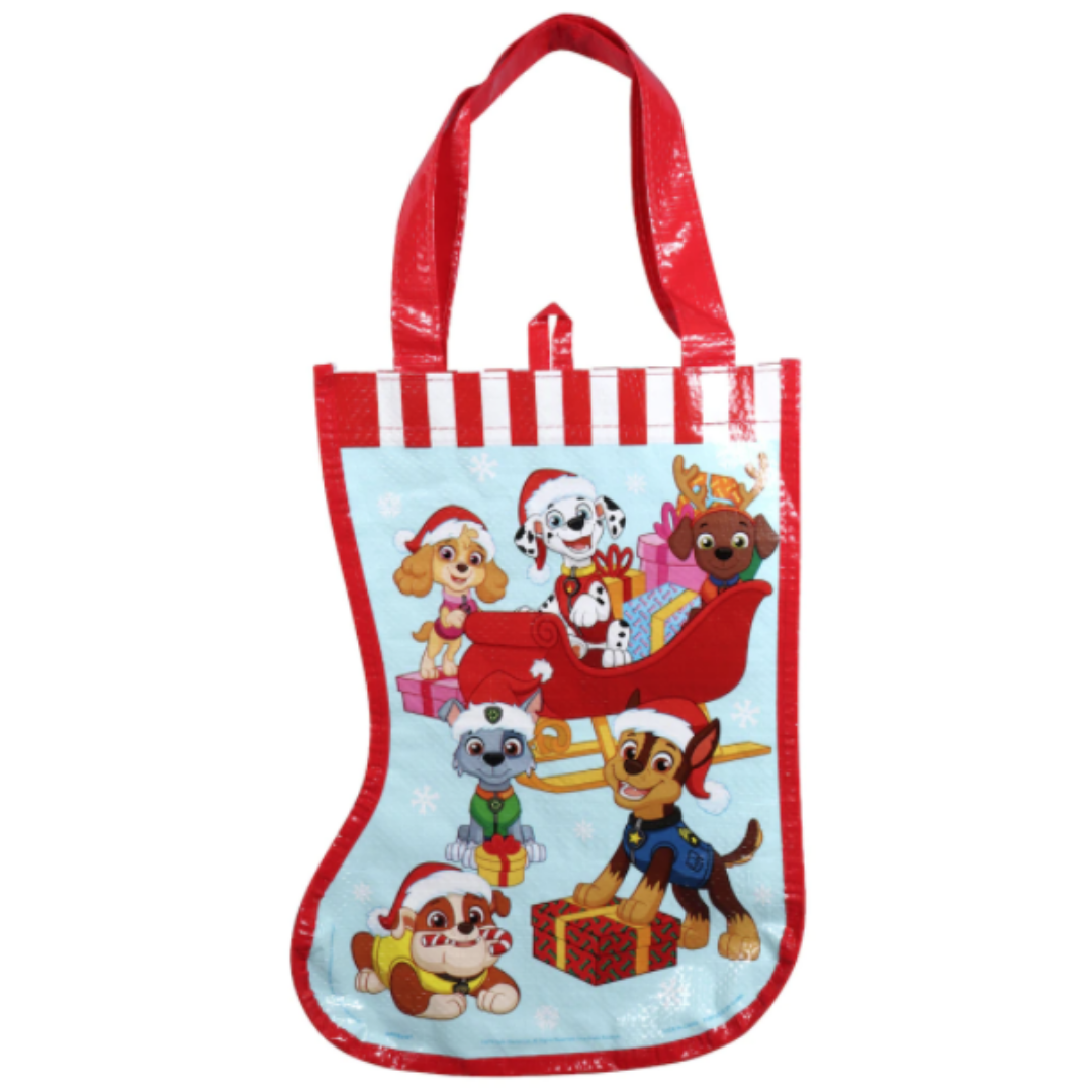 Paw Patrol Laminated Stocking Tote Bag