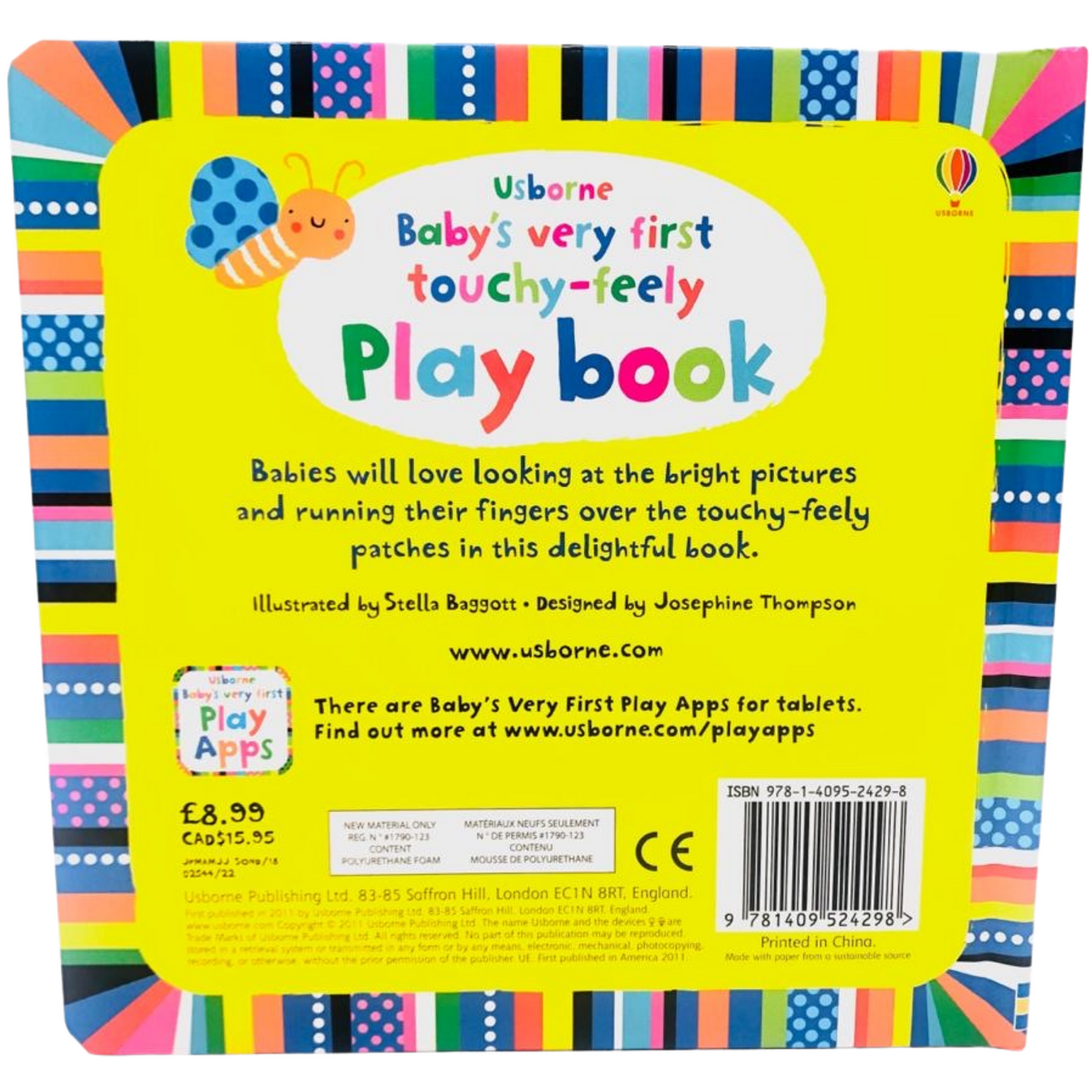 Baby's Very First Touchy-feely Play Book