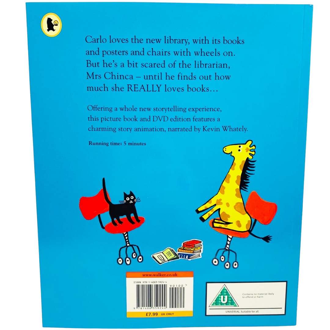 Carlo and the Really Nice Librarian: Book & DVD