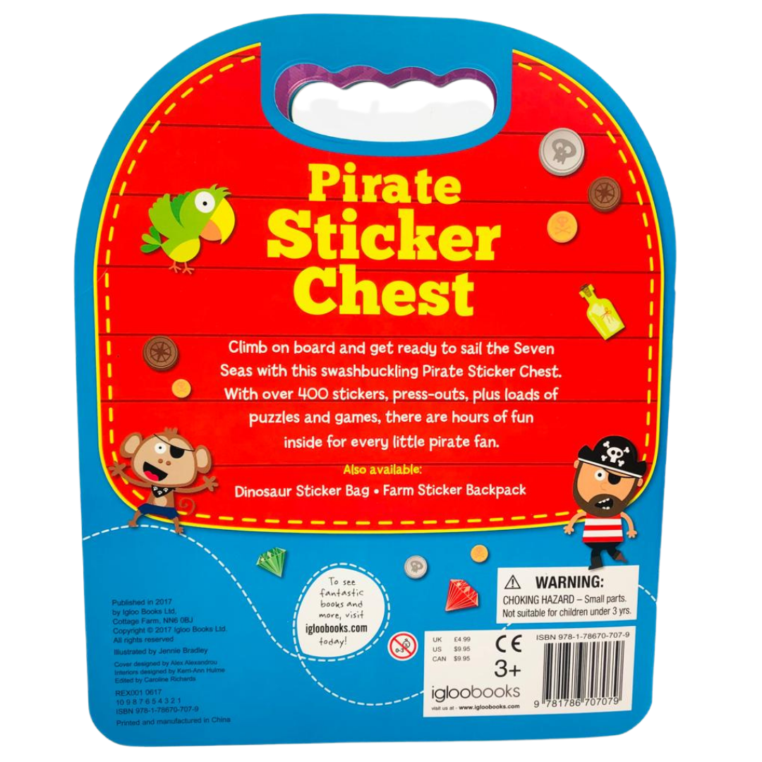 Pirate Sticker Chest