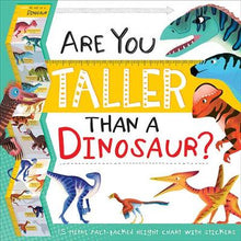 Load image into Gallery viewer, Are You Taller than a Dinosaur? Growth Chart