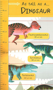 Are You Taller than a Dinosaur? Growth Chart