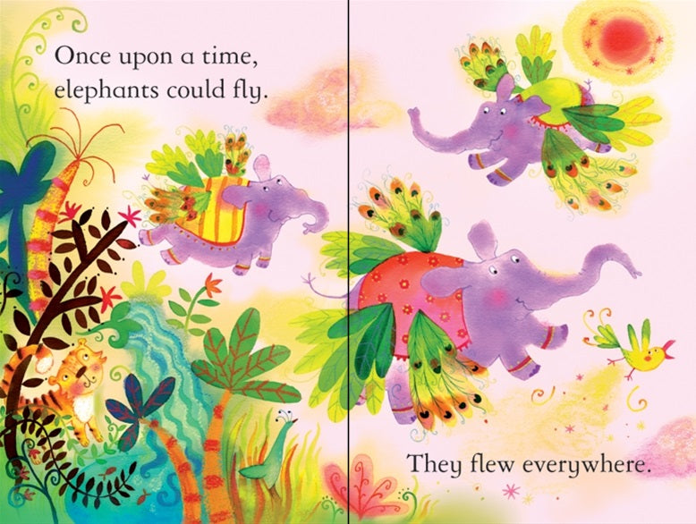 Usborne First Reading: How Elephants Lost Their Wings (Level 2)