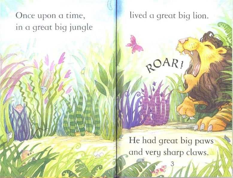 Usborne First Reading: Clever Rabbit and the Lion (Level 2)