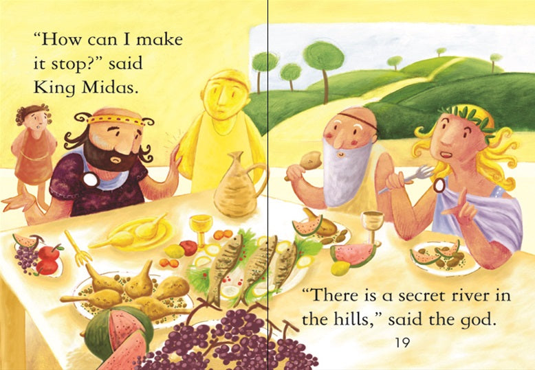 Usborne First Reading: King Midas and the Gold (Level 1)