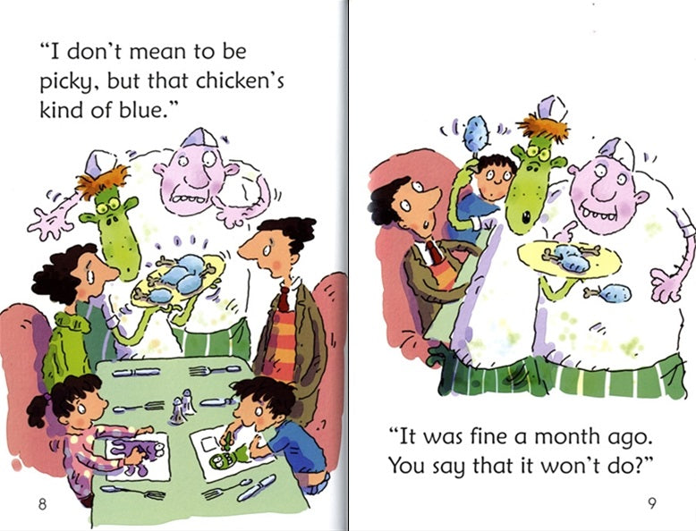 Usborne Very First Reading: The Monster Diner