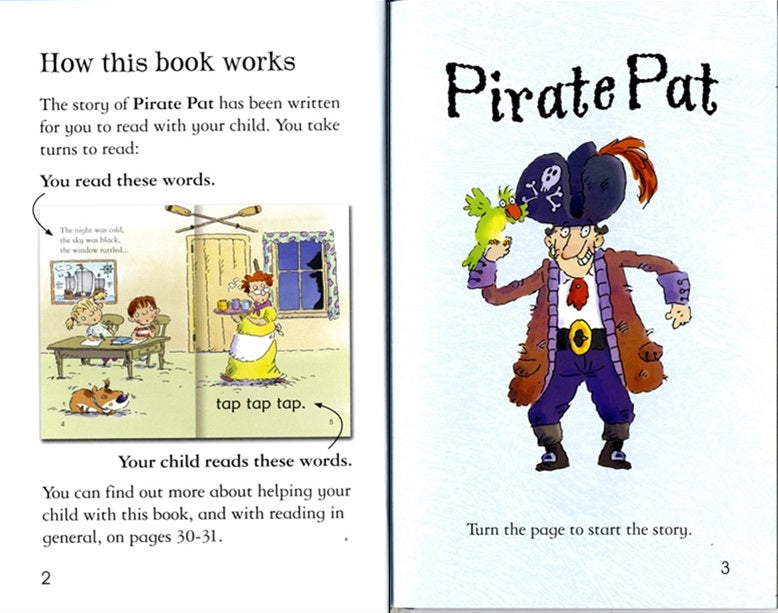 Usborne Very First Reading: Pirate Pat