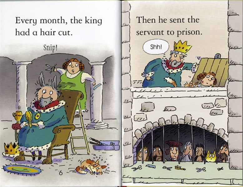 Usborne First Reading: King Donkey Ears (Level 2)