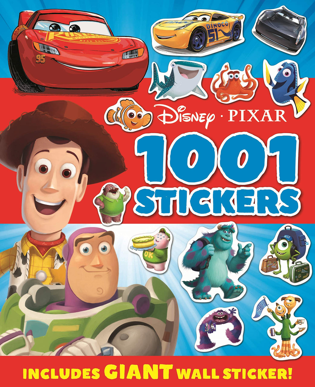 1001 Stickers: Disney Pixar