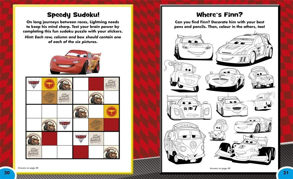 1001 Stickers: Disney Pixar