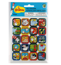 Load image into Gallery viewer, Dr. Seuss Foil Reward Stickers (40 pieces)