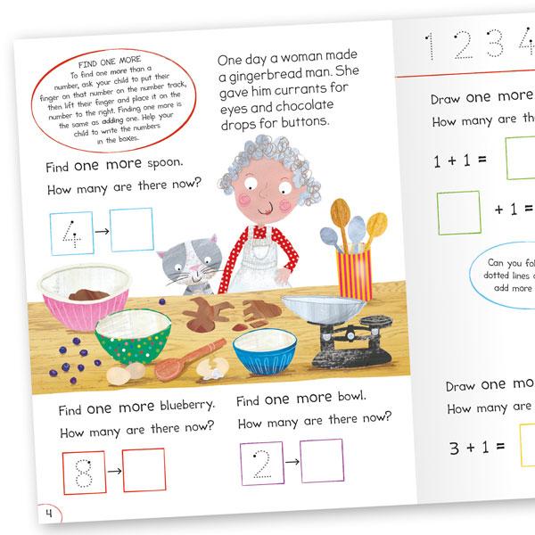 Get Set Go Numbers: The Gingerbread Man - Equals Ages 4-6