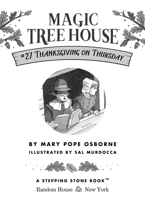 Magic Tree House: Thanksgiving on Thursday (#27)