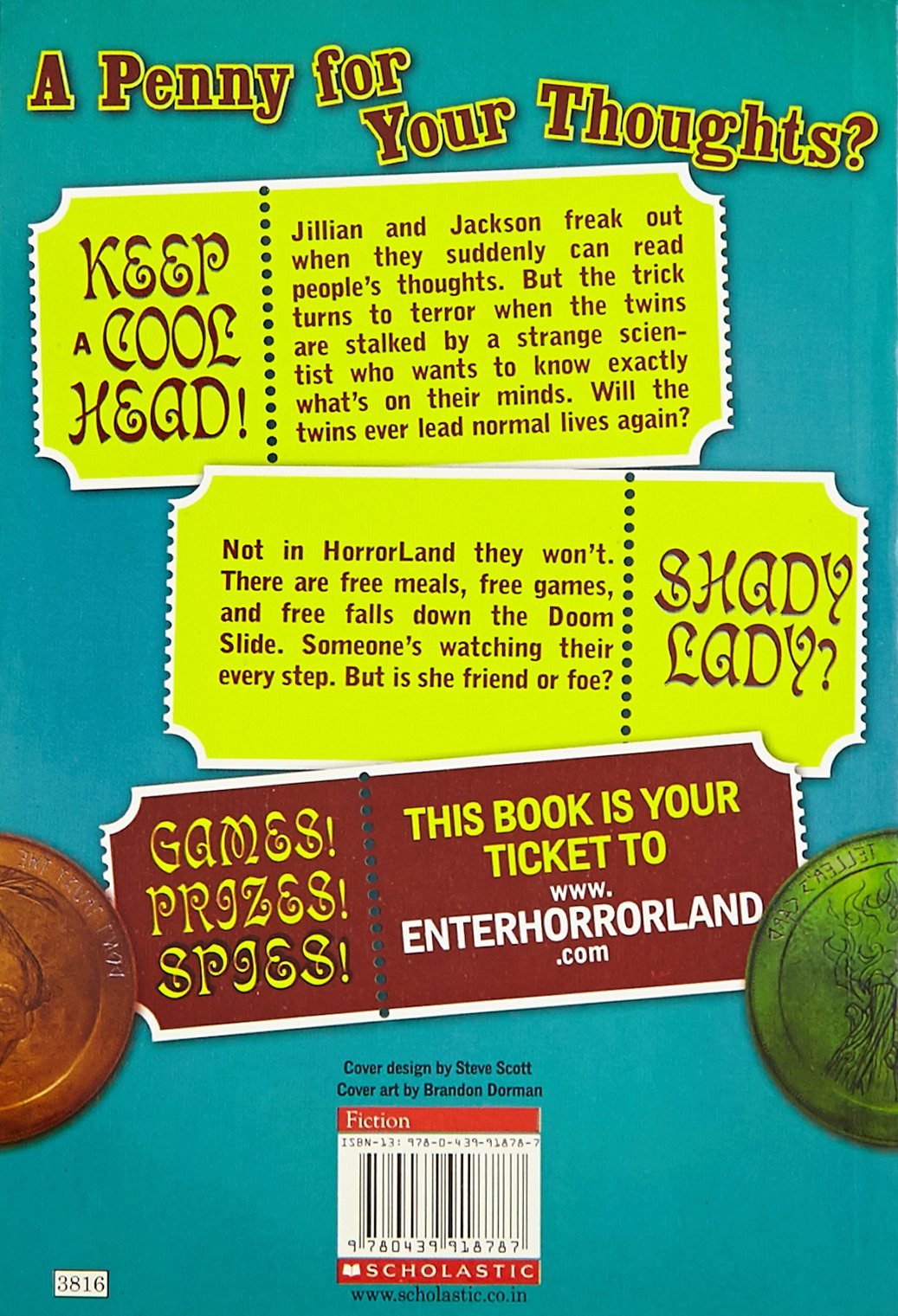 Goosebumps Horrorland: Help! We have Strange Powers! (#10)