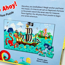 Load image into Gallery viewer, Ship Ahoy! Giant Floor Puzzle