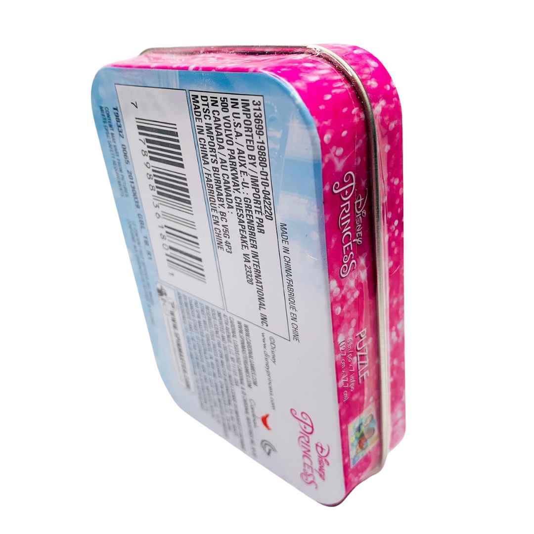 Disney Princess Mini Puzzle in Collectable Tin (50 pieces)