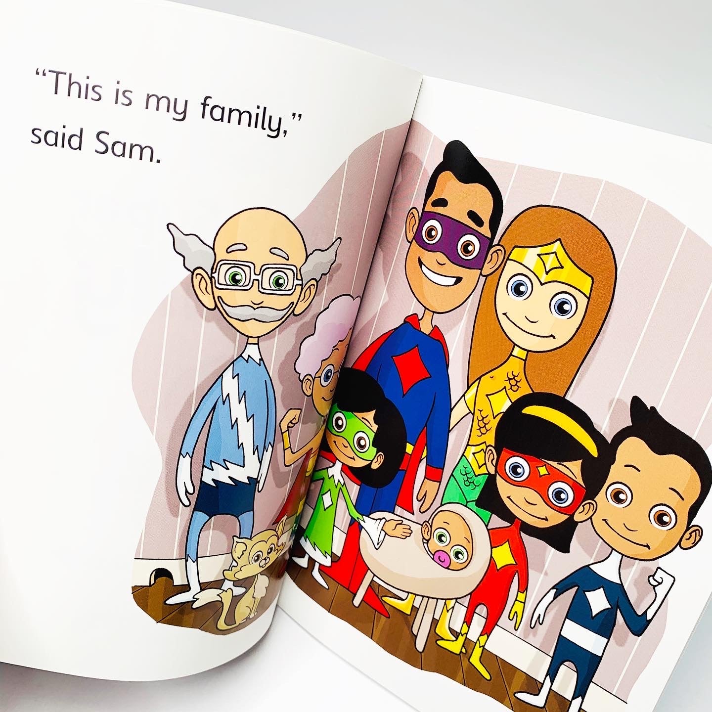 Sam's Super Family (Yellow 3)