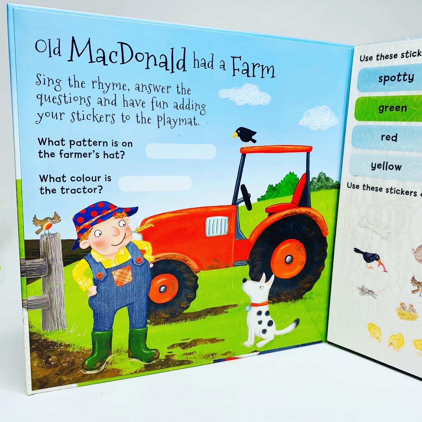 Old Macdonald Had a Farm: Sticker Playbook