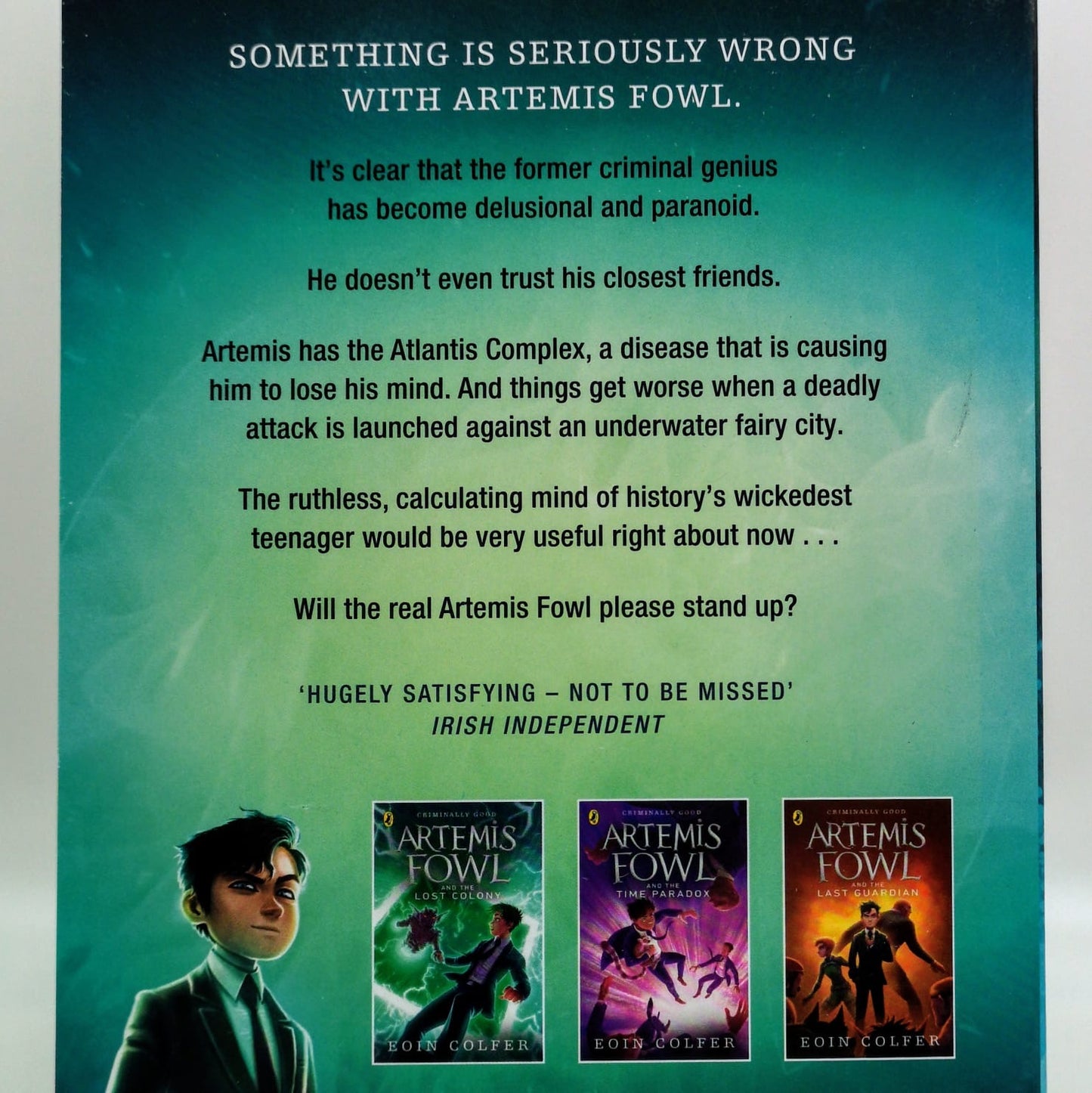 Artemis Fowl and the Atlantis Complex (#7)