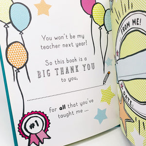 Thank You Teacher: From Me to You Gift Book