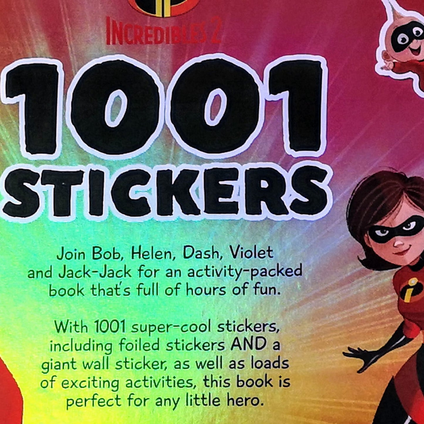 1001 Stickers: The Incredibles 2