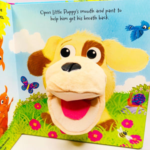 Little Puppy Puppet Book