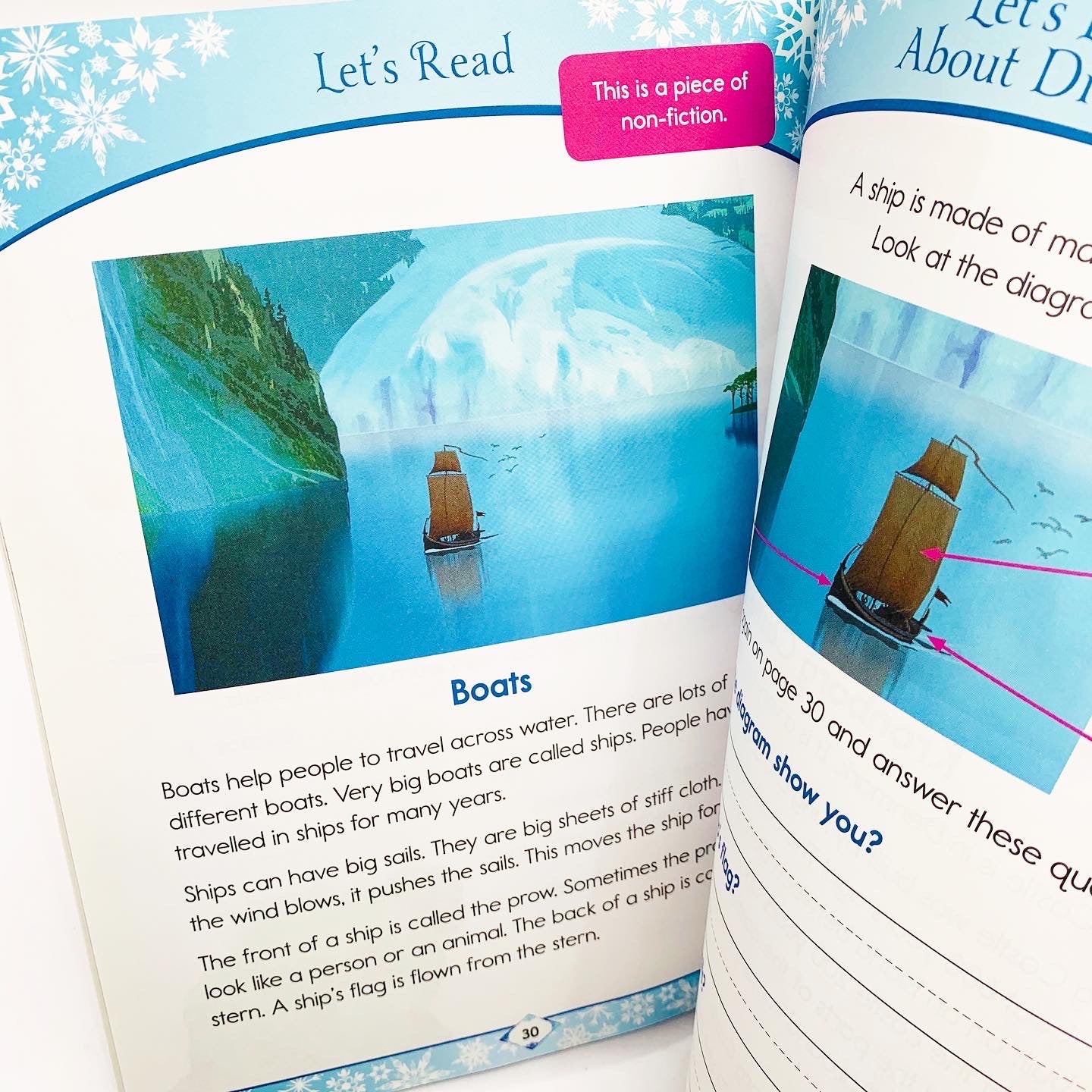 Disney Learning: Frozen Reading and Comprehension (Ages 6-7)